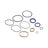 4.5" Bore x 1.75" Rod Cylinde Hydraulic Log Splitter Cylinder Rebuild Seal Kit