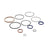 4.5" Bore x 1.75" Rod Cylinde Hydraulic Log Splitter Cylinder Rebuild Seal Kit