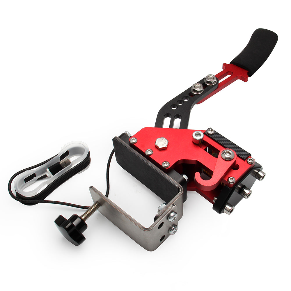 Racing Games Handbrake USB3.0 Kits for Steering Wheel Stand G29 G920 PC Red