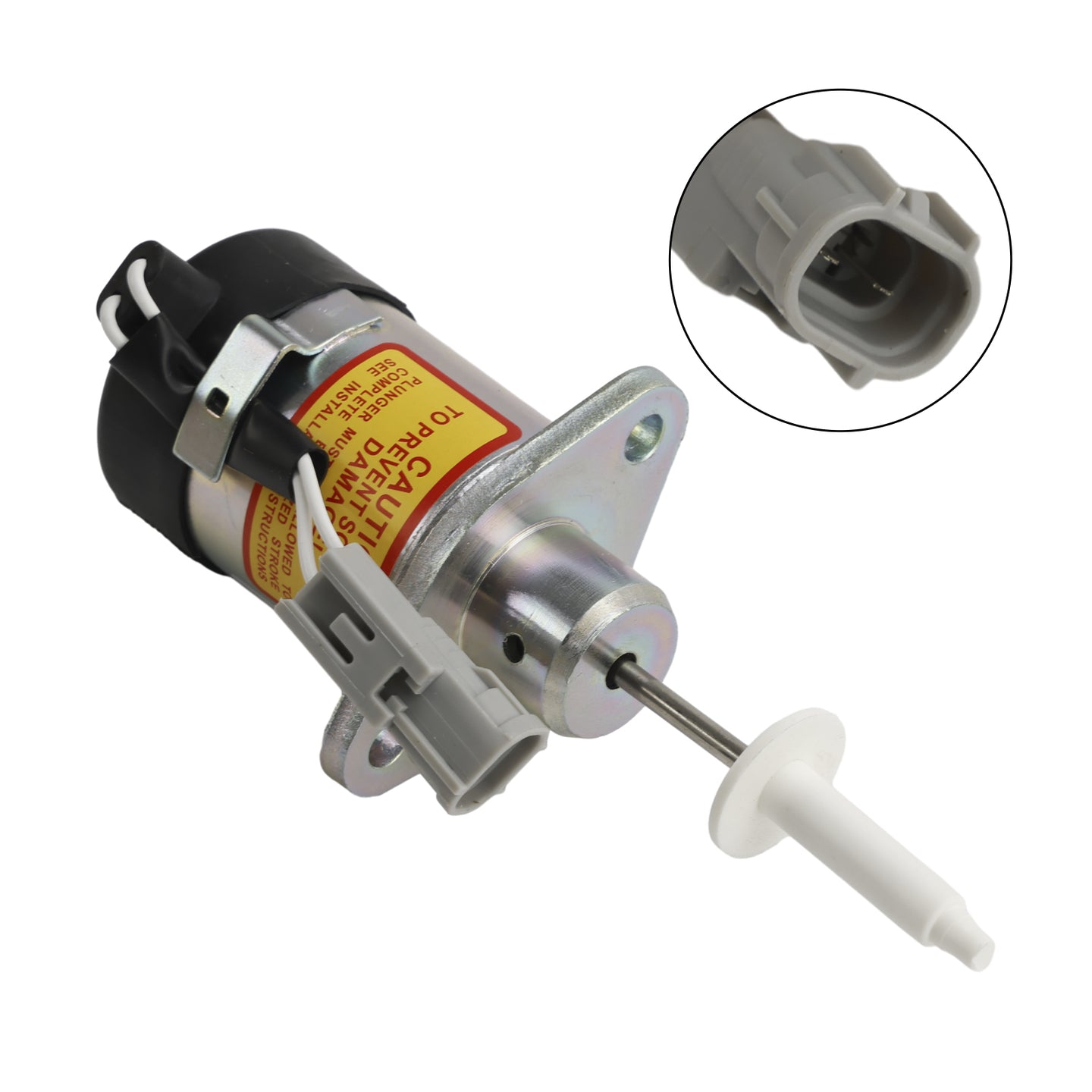Fuel Shutoff Stop Solenoid PS45CZ250 For Kubota Actuator Solenoid D1503 V2203