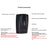 RAD1000 360°Laser Electronic Dog Car Mobile Speed Radar Speed Measuring Detector