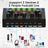 V8s Sound Card Live Sound Card Set BM800 Studio Condenser Microphone Perfect