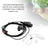 SL1K-013 Acoustic Tube PTT Mic Headset Fit for SL7550 7580 7590 SL300 SL3500e