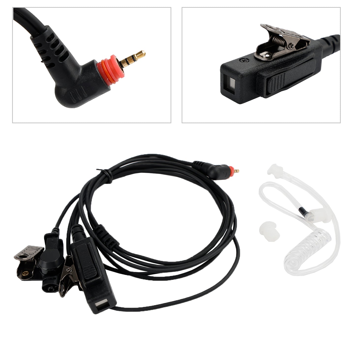 SL1K-013 Acoustic Tube PTT Mic Headset Fit for SL7550 7580 7590 SL300 SL3500e