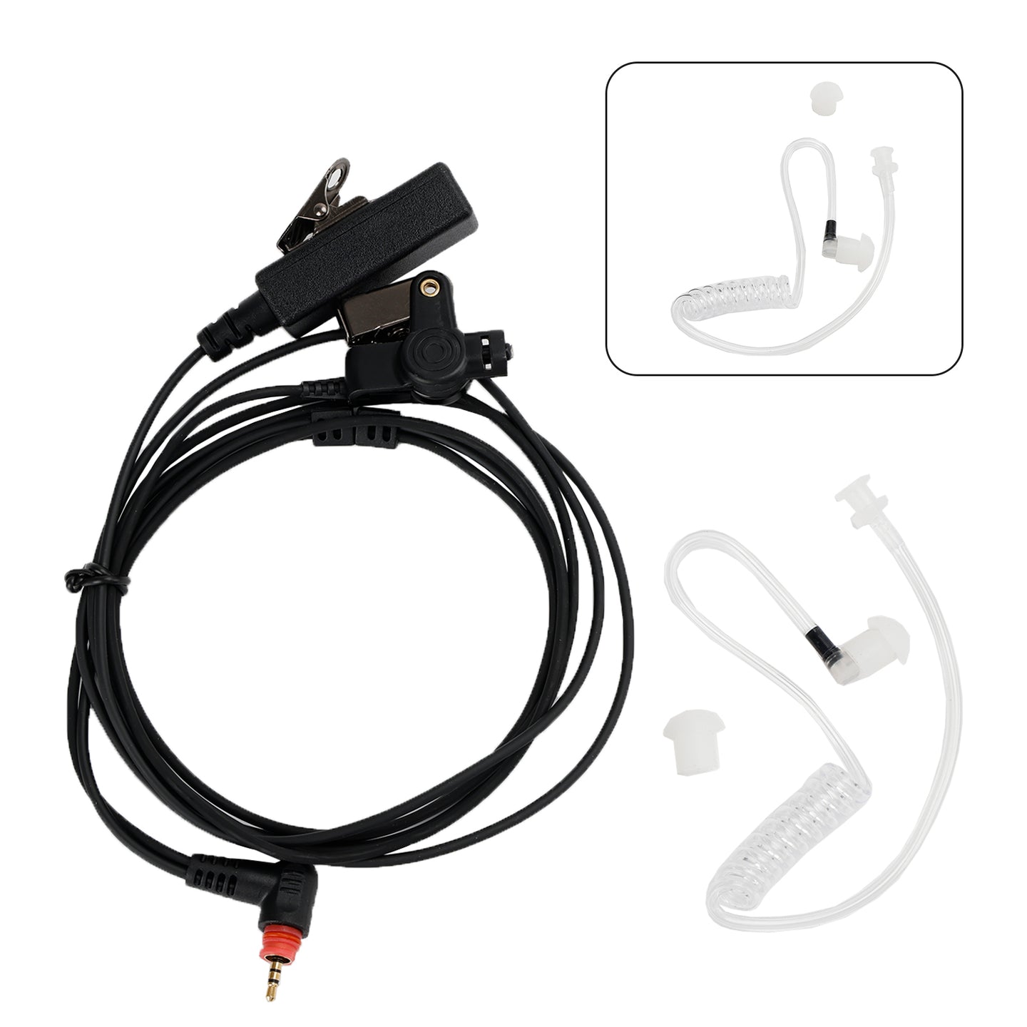 SL1K-013 Acoustic Tube PTT Mic Headset Fit for SL7550 7580 7590 SL300 SL3500e