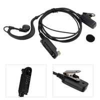 G-Shape Earpiece Caltta PD790-025 Earhook Headset Oval PTT MIC For Caltta PD790