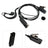 G-Shape Earpiece Caltta PD790-025 Earhook Headset Oval PTT MIC For Caltta PD790