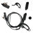 G-Shape Earpiece Caltta PD790-025 Earhook Headset Oval PTT MIC For Caltta PD790