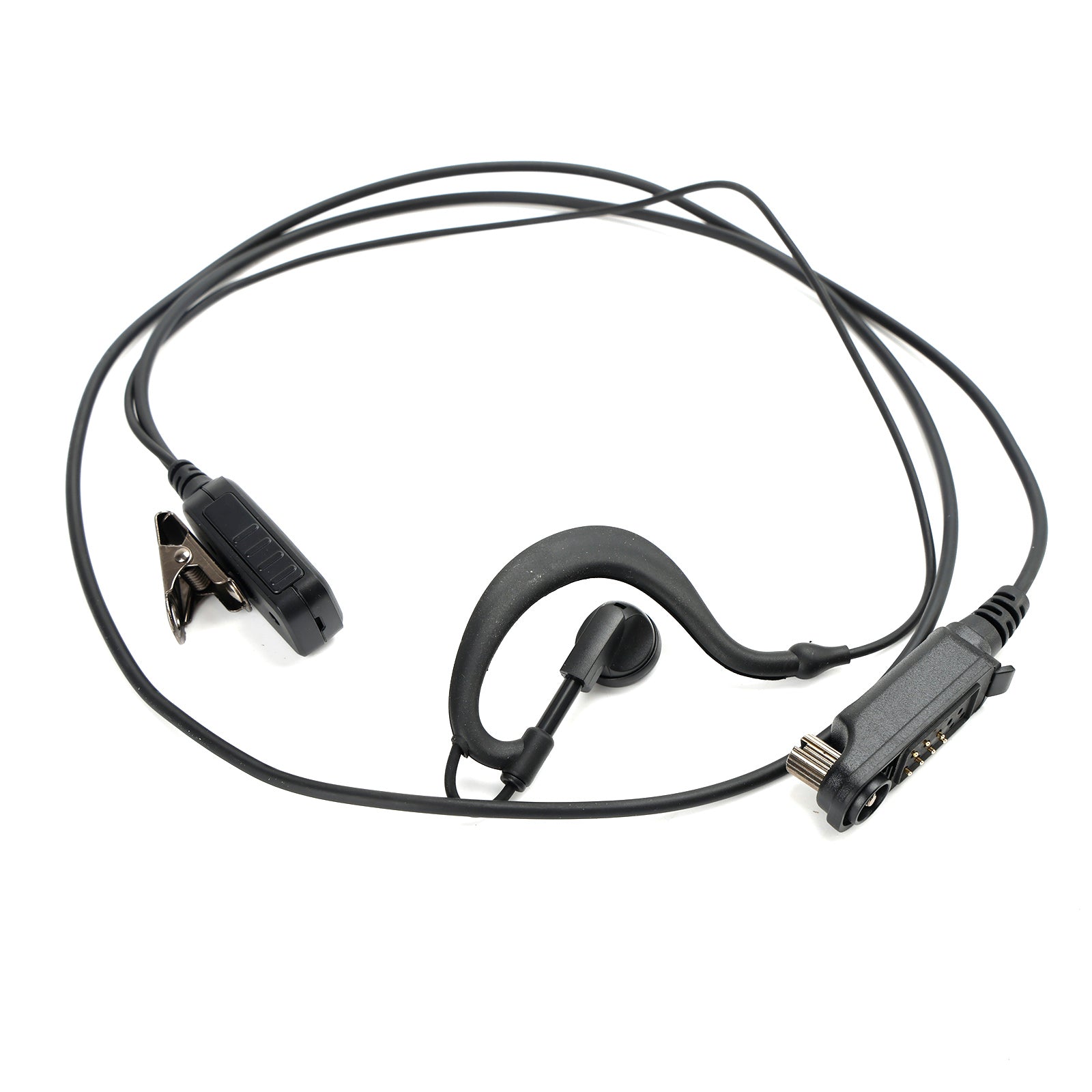 G-Shape Earpiece Caltta PD790-025 Earhook Headset Oval PTT MIC For Caltta PD790