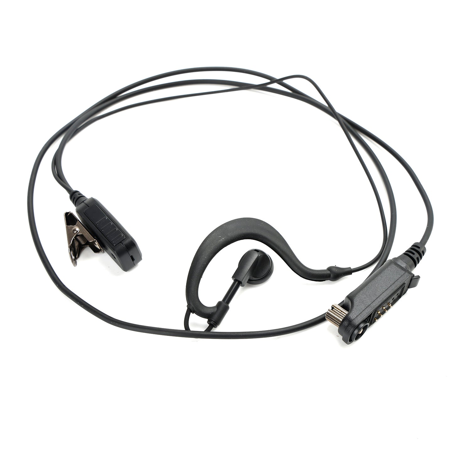 G-Shape Earpiece Caltta PD790-025 Earhook Headset Oval PTT MIC For Caltta PD790