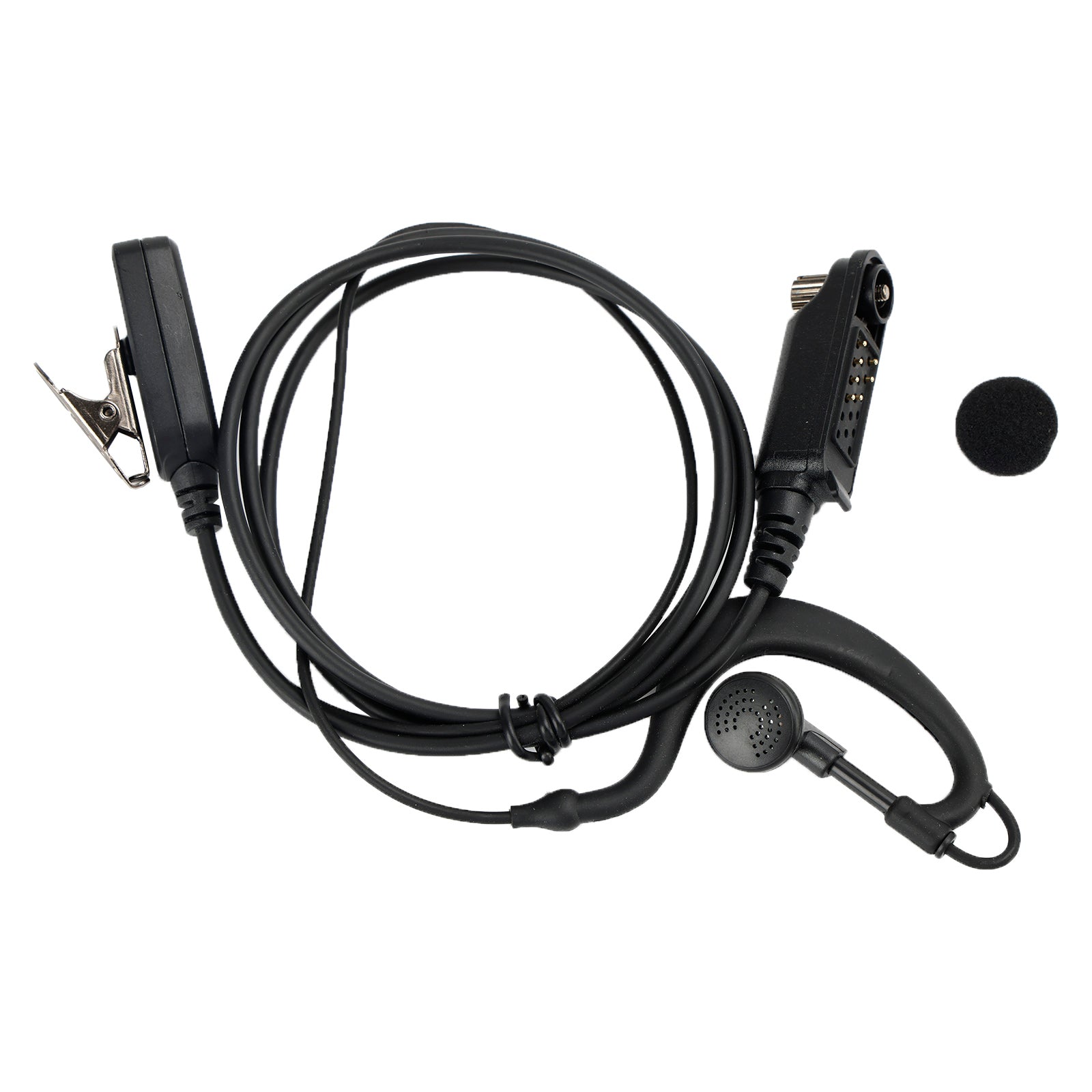 G-Shape Earpiece Caltta PD790-025 Earhook Headset Oval PTT MIC For Caltta PD790