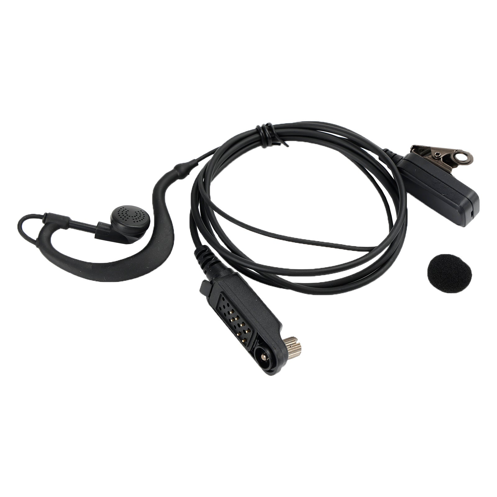 G-Shape Earpiece Caltta PD790-025 Earhook Headset Oval PTT MIC For Caltta PD790