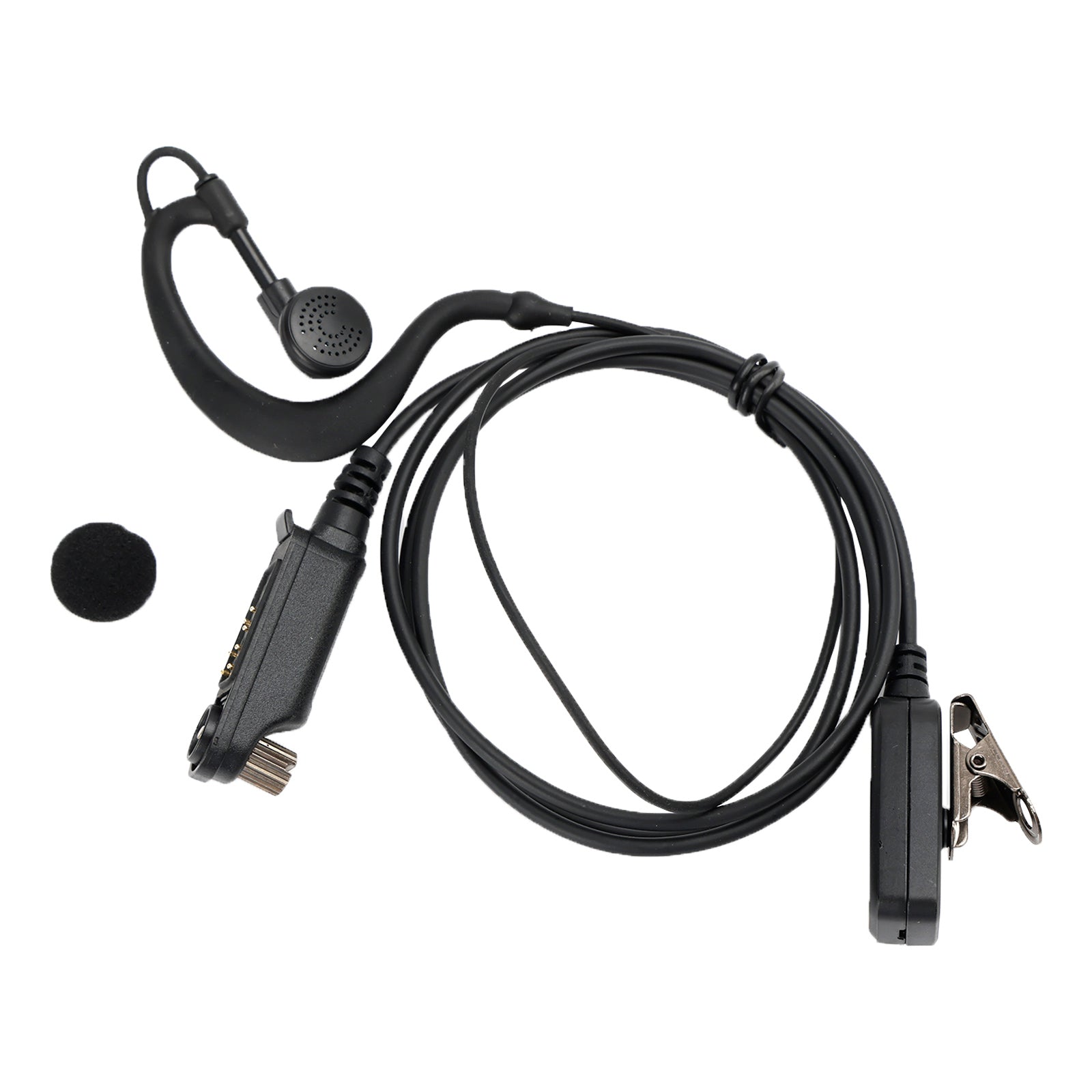 G-Shape Earpiece Caltta PD790-025 Earhook Headset Oval PTT MIC For Caltta PD790