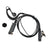 G-Shape Earpiece Caltta PD790-025 Earhook Headset Oval PTT MIC For Caltta PD790