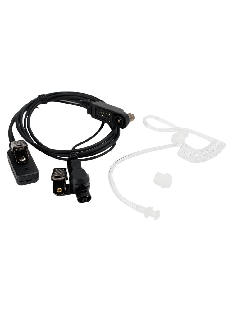 PH790-025A3 Acoustic Transparent Air Tube PTT Mic Headset Fit for Caltta PH790