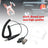 7.1-A3 Single listening Transparent Air Tube Earphone In-ear Air Duct Headset