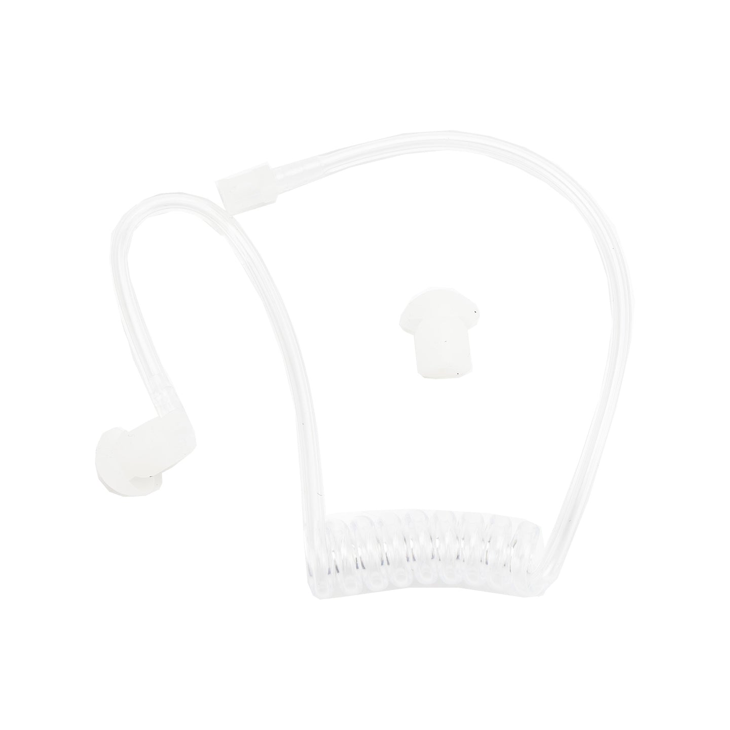 7.1-A3 Single listening Transparent Air Tube Earphone In-ear Air Duct Headset