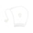 7.1-A3 Single listening Transparent Air Tube Earphone In-ear Air Duct Headset