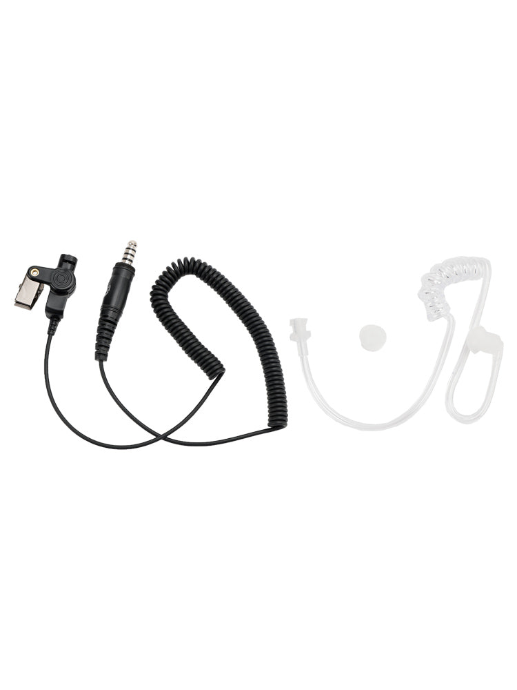 7.1-A3 Single listening Transparent Air Tube Earphone In-ear Air Duct Headset