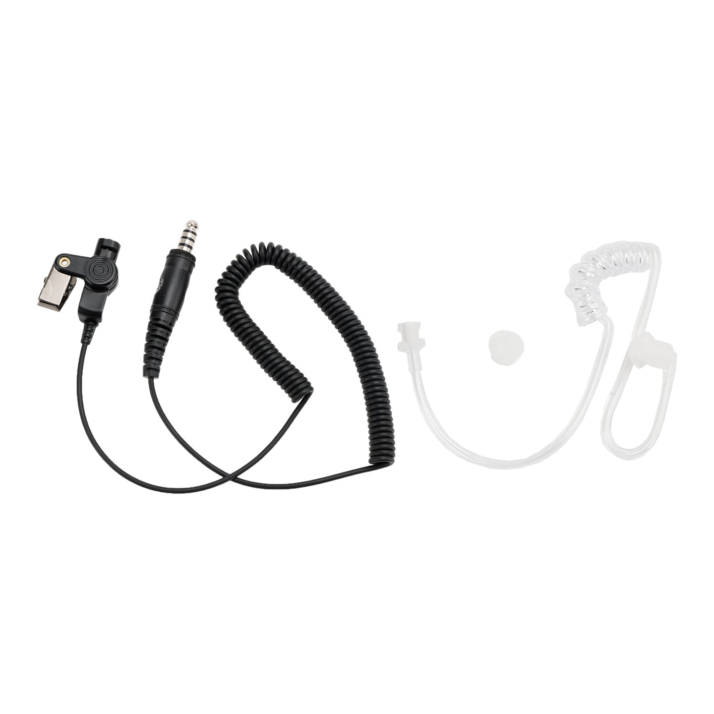7.1-A3 Single listening Transparent Air Tube Earphone In-ear Air Duct Headset