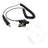 7.1-A3 Single listening Transparent Air Tube Earphone In-ear Air Duct Headset