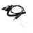 7.1-A3 Single listening Transparent Air Tube Earphone In-ear With Microphone