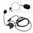 7.1-C7 Ordinary Rear Mount Big Plug Tactical Earhook Headset Earphone In-ear