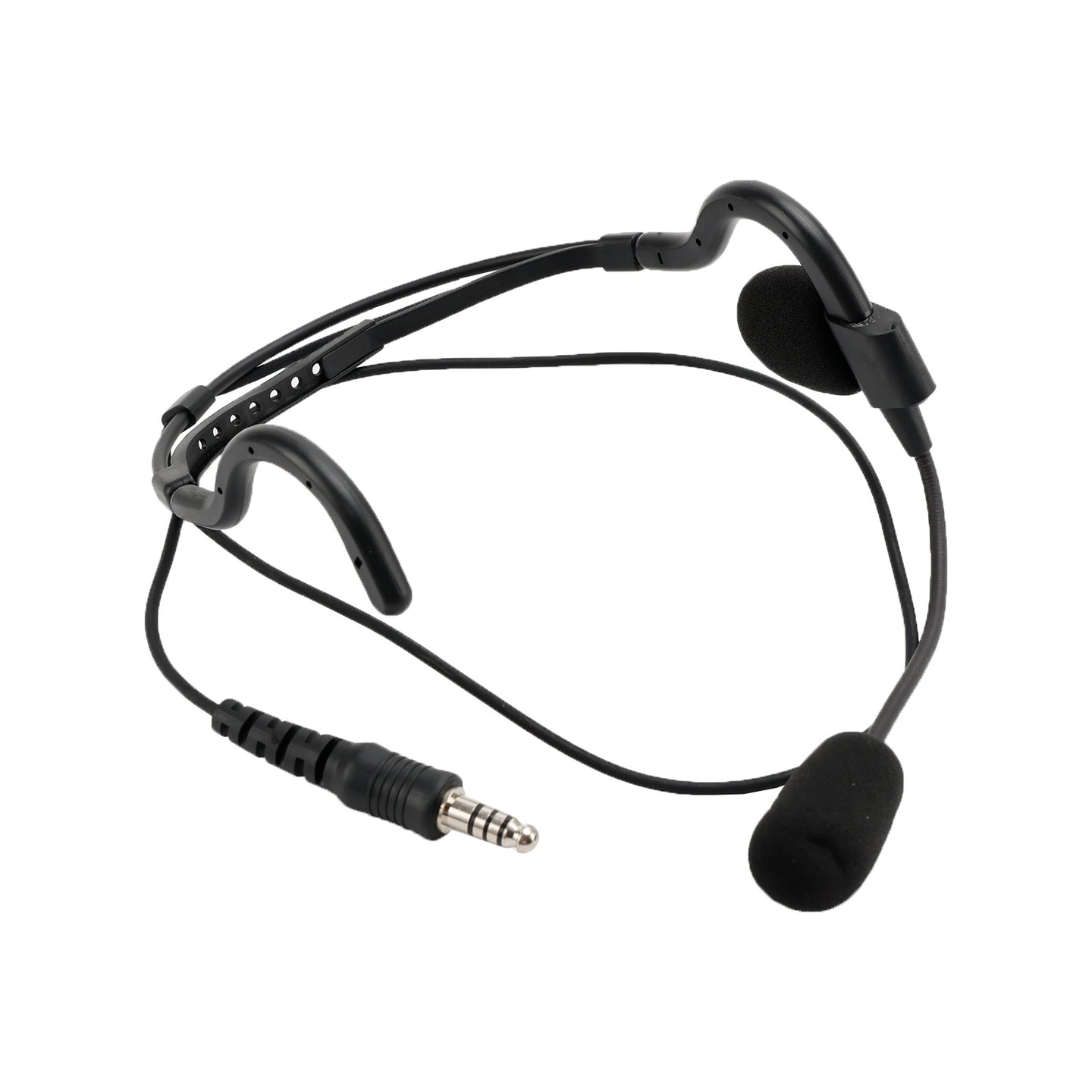 7.1-C8 Advanced Rear Mount Big Plug Tactical Earhook Headset Earphone In-ear