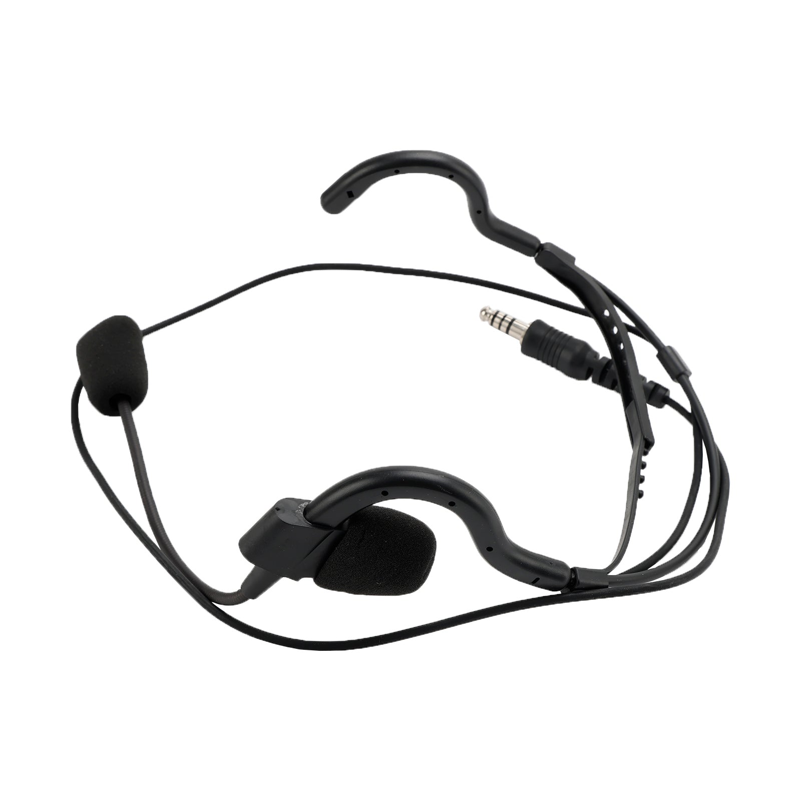 7.1-C8 Advanced Rear Mount Big Plug Tactical Earhook Headset Earphone In-ear