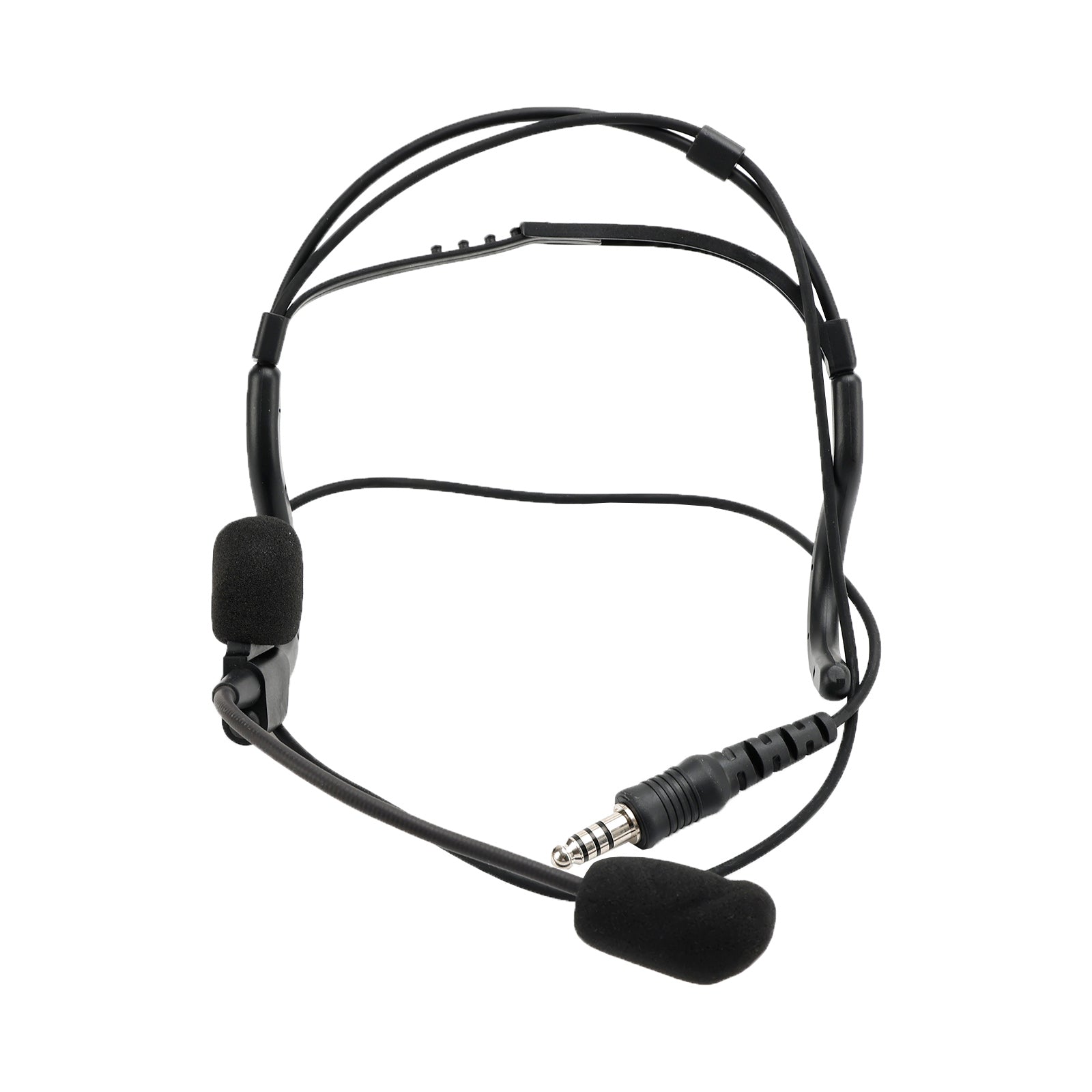 7.1-C8 Advanced Rear Mount Big Plug Tactical Earhook Headset Earphone In-ear