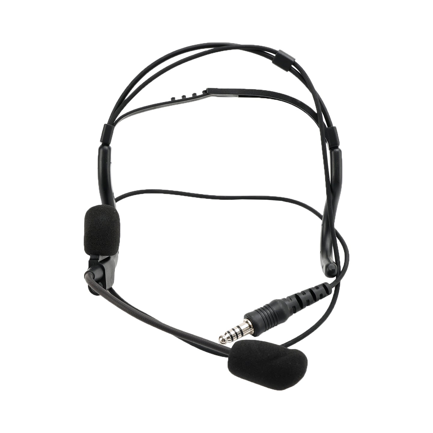 7.1-C8 Advanced Rear Mount Big Plug Tactical Earhook Headset Earphone In-ear