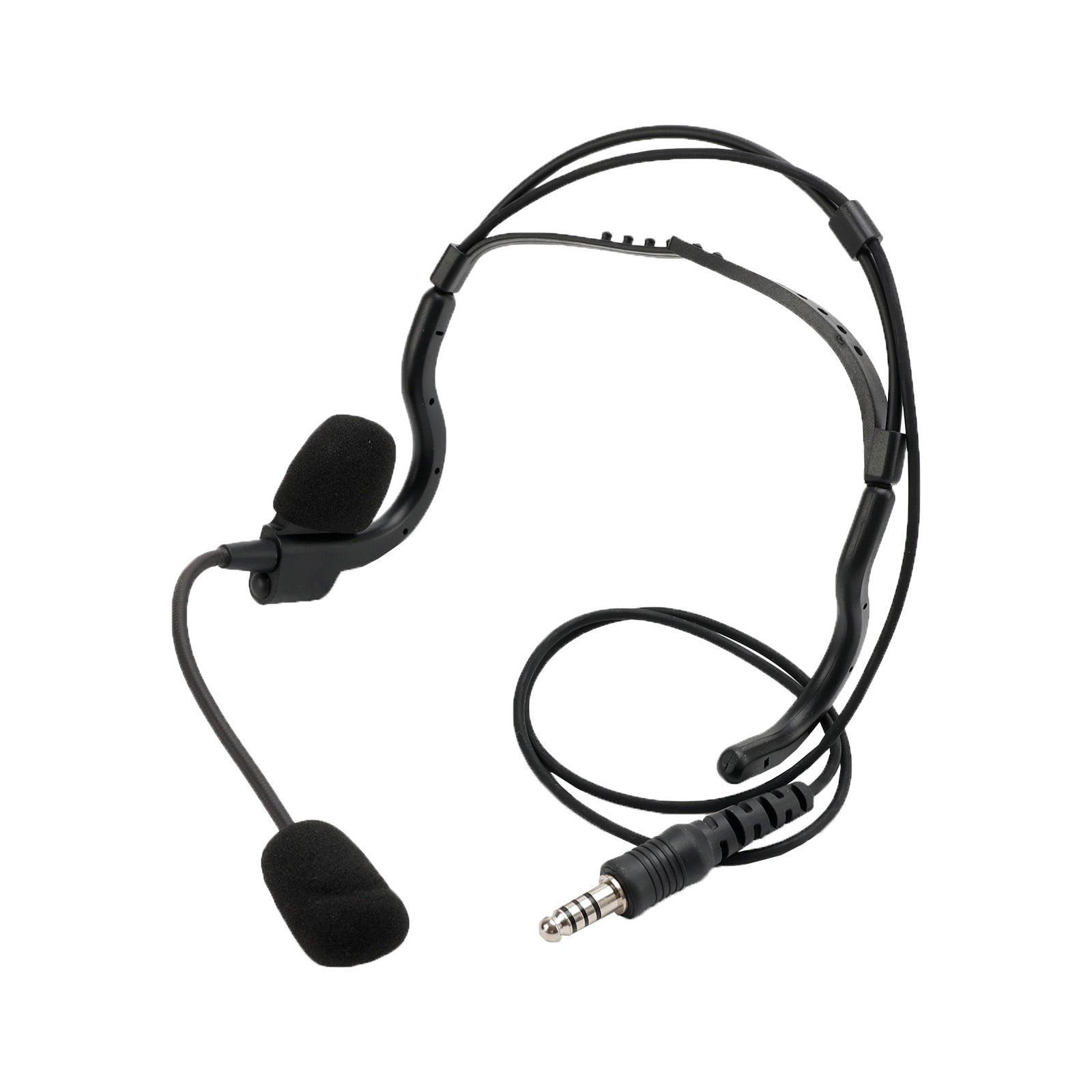 7.1-C8 Advanced Rear Mount Big Plug Tactical Earhook Headset Earphone In-ear