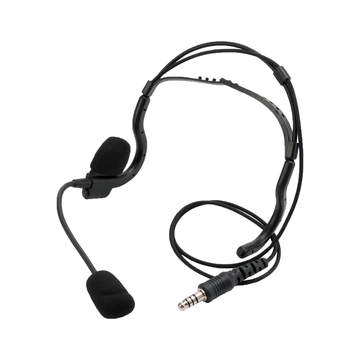 7.1-C8 Advanced Rear Mount Big Plug Tactical Earhook Headset Earphone In-ear