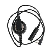 K-326 Orange Round PTT IP65 Waterproof For Kenwood TK-208 TK-220 TK-240 TK-248