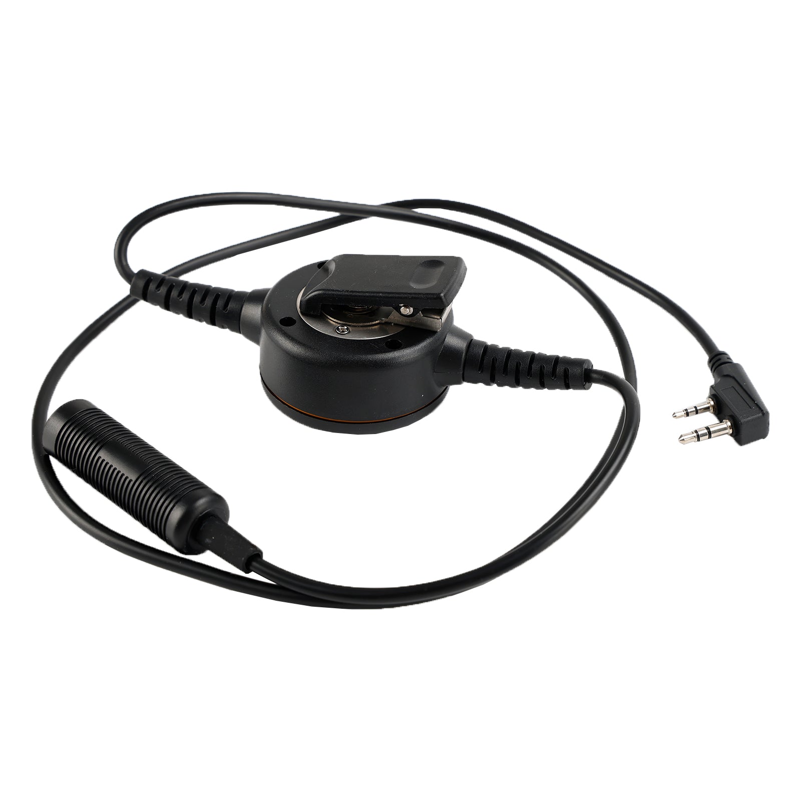 K-326 Orange Round PTT IP65 Waterproof For Kenwood TK-208 TK-220 TK-240 TK-248