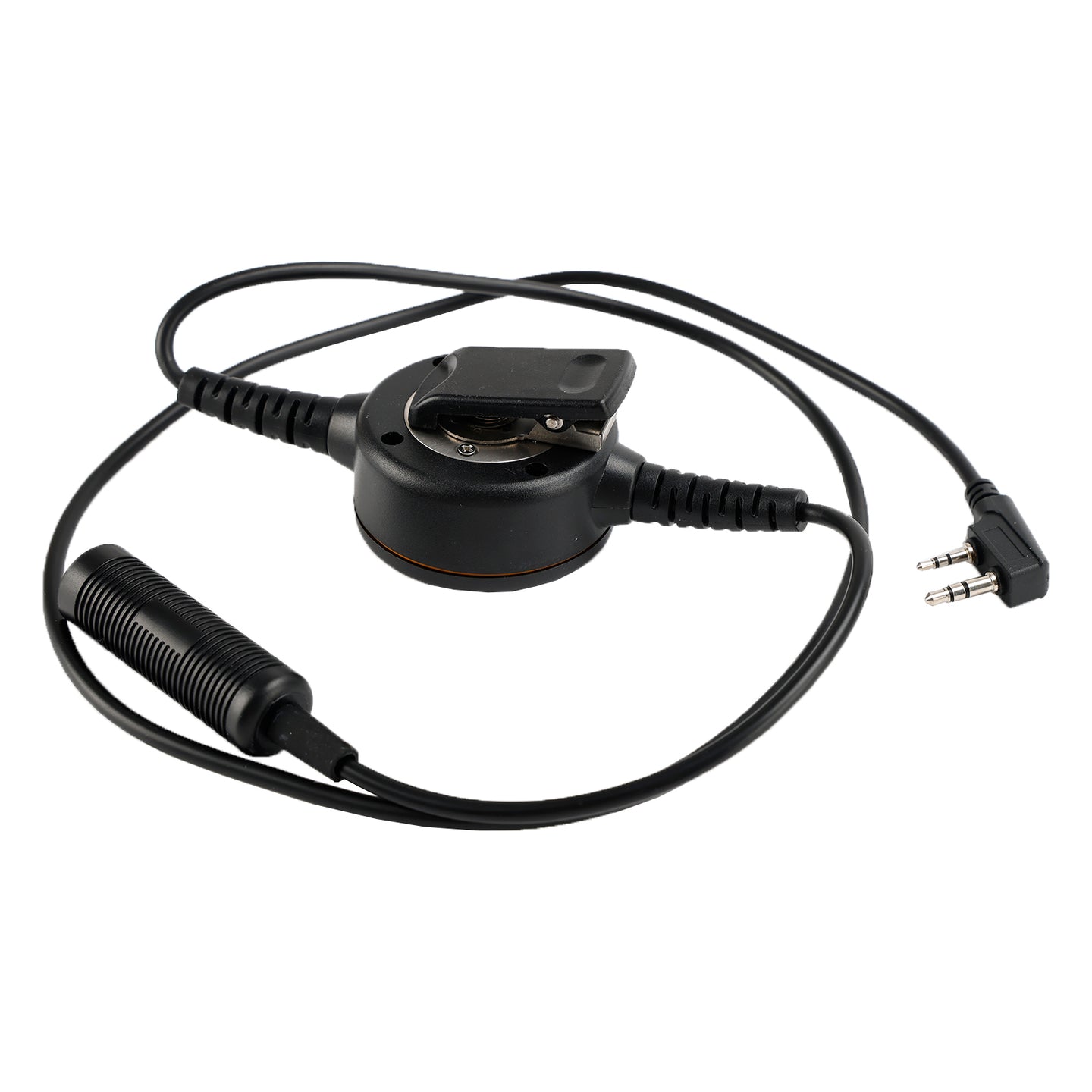 K-326 Orange Round PTT IP65 Waterproof For Kenwood TK-208 TK-220 TK-240 TK-248