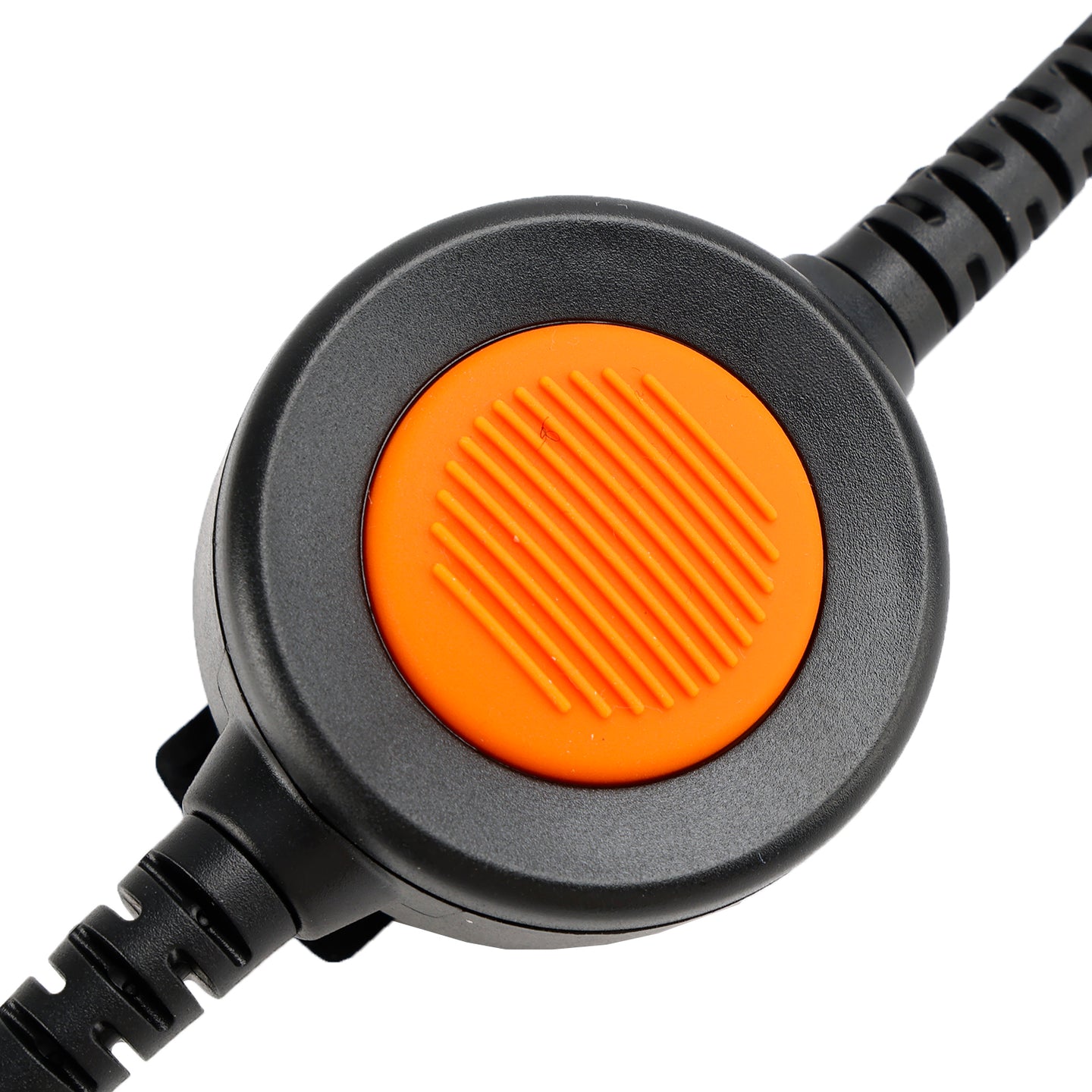 K-326 Orange Round PTT IP65 Waterproof For Kenwood TK-208 TK-220 TK-240 TK-248