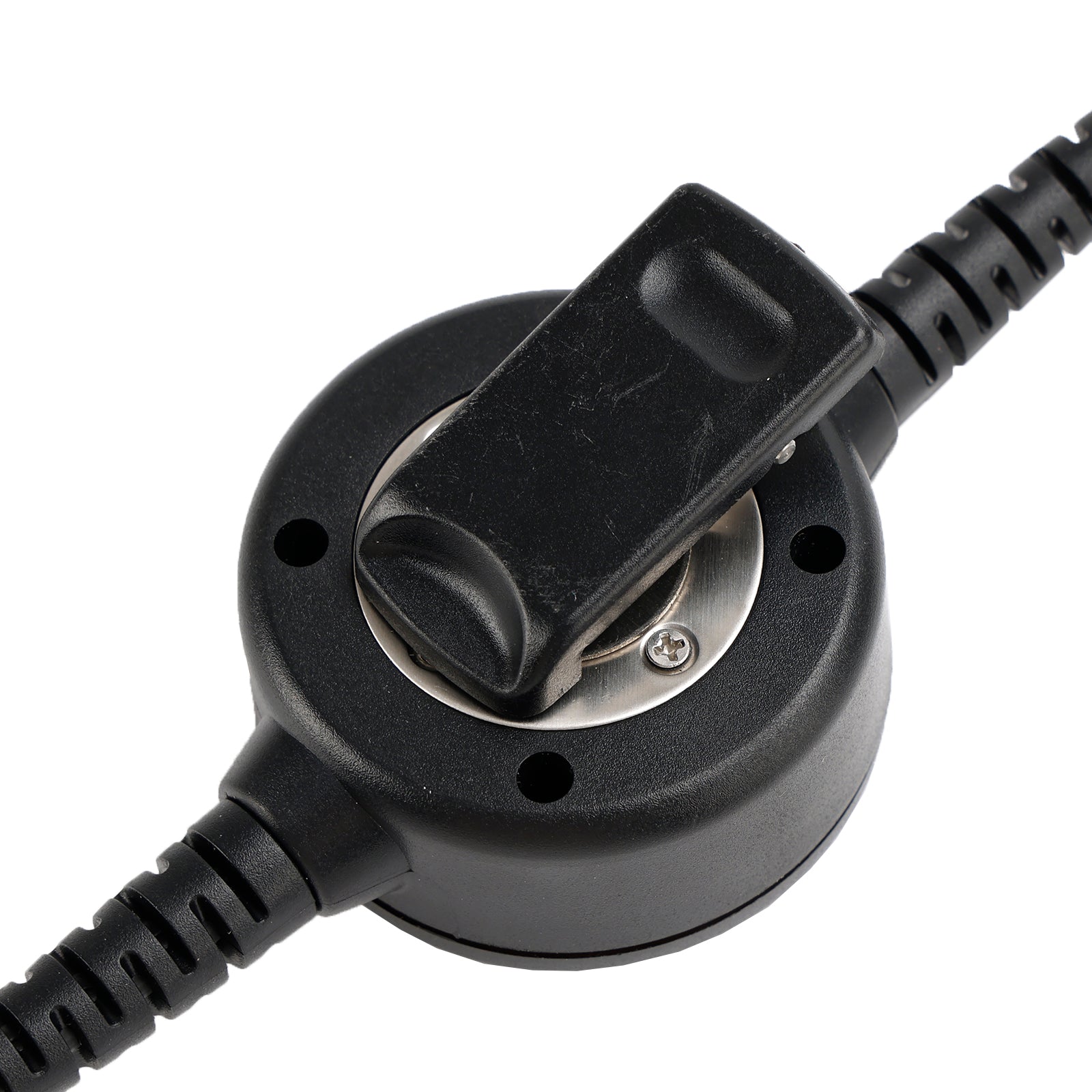 K-326 Orange Round PTT IP65 Waterproof For Kenwood TK-208 TK-220 TK-240 TK-248