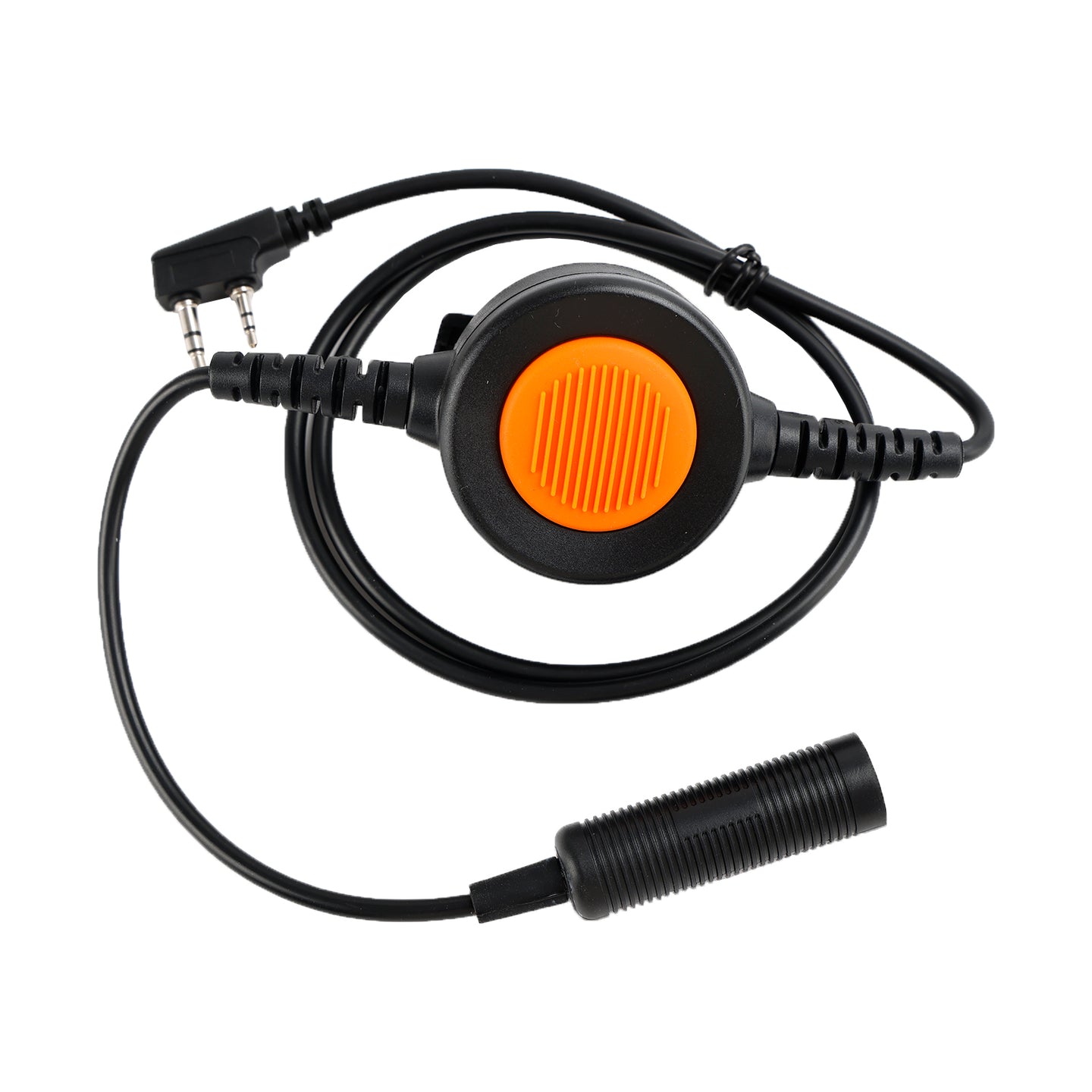 K-326 Orange Round PTT IP65 Waterproof For Kenwood TK-208 TK-220 TK-240 TK-248