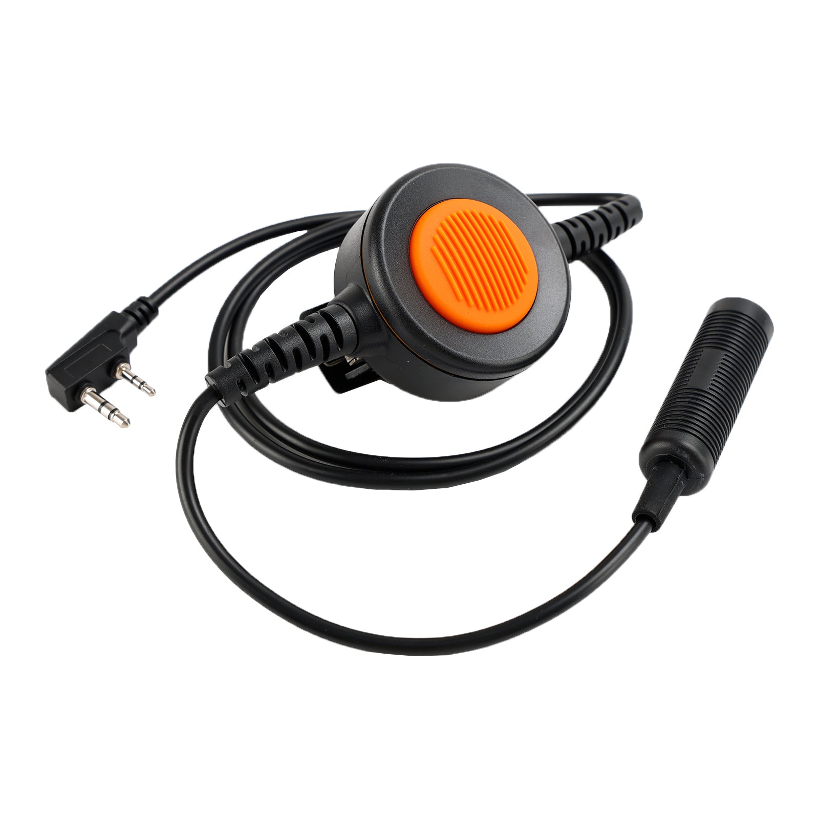K-326 Orange Round PTT IP65 Waterproof For Kenwood TK-208 TK-220 TK-240 TK-248
