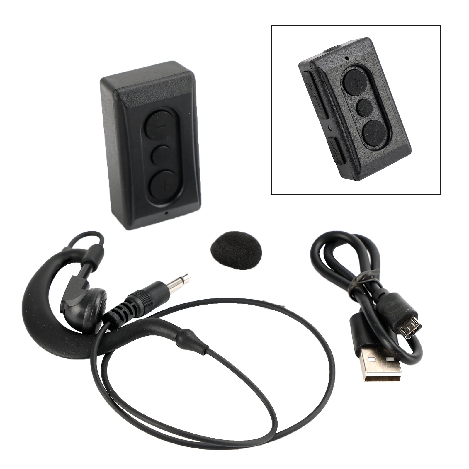HX-Z118 Wireless Bluetooth PTT Controller Hands-free Radio Button for Zello Work