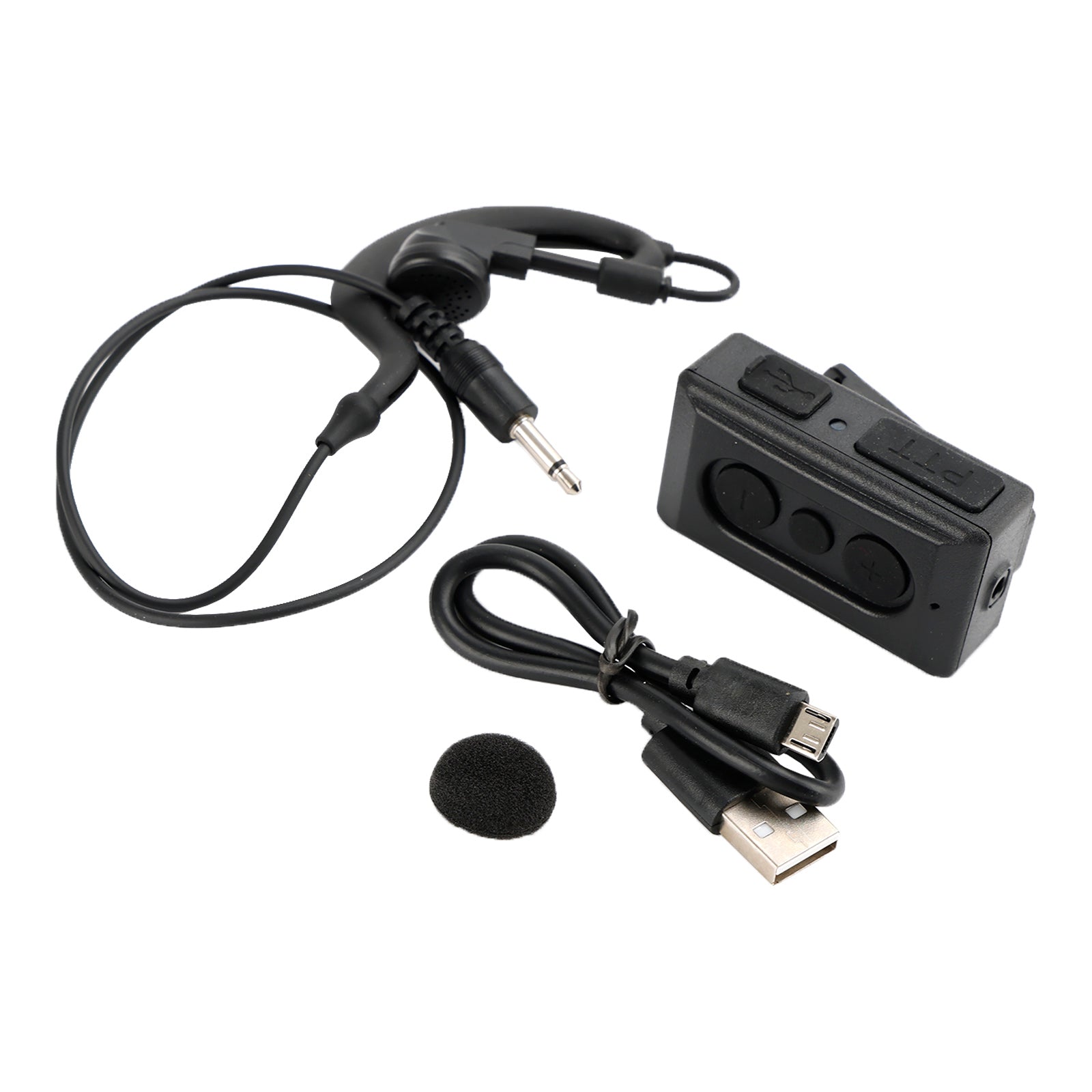 HX-Z118 Wireless Bluetooth PTT Controller Hands-free Radio Button for Zello Work