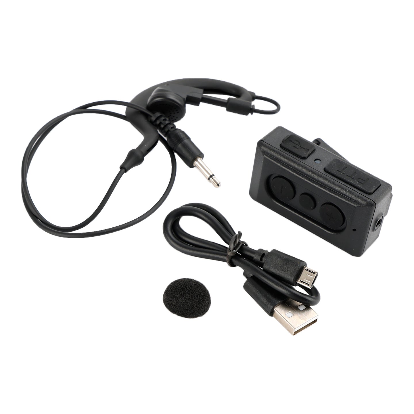 HX-Z118 Wireless Bluetooth PTT Controller Hands-free Radio Button for Zello Work
