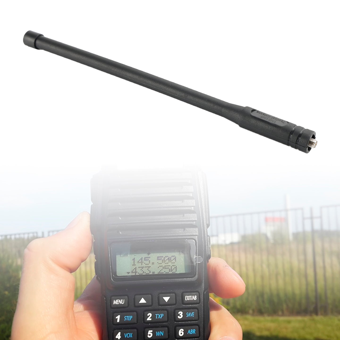 1x 139-174/400-470MHZ UHF VHF Car Radio Antenna for Baofeng UV-5R BF-888S 9R