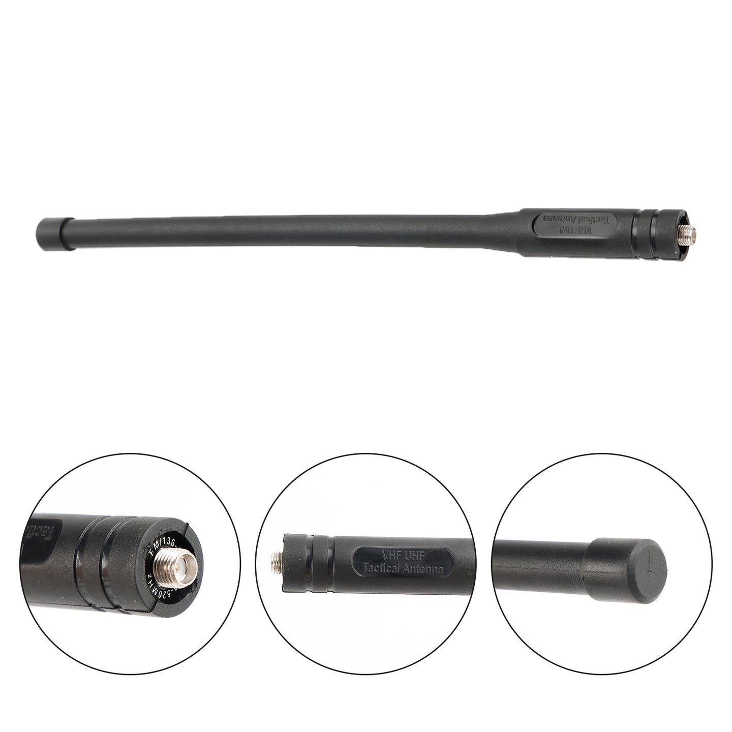1x 139-174/400-470MHZ UHF VHF Car Radio Antenna for Baofeng UV-5R BF-888S 9R