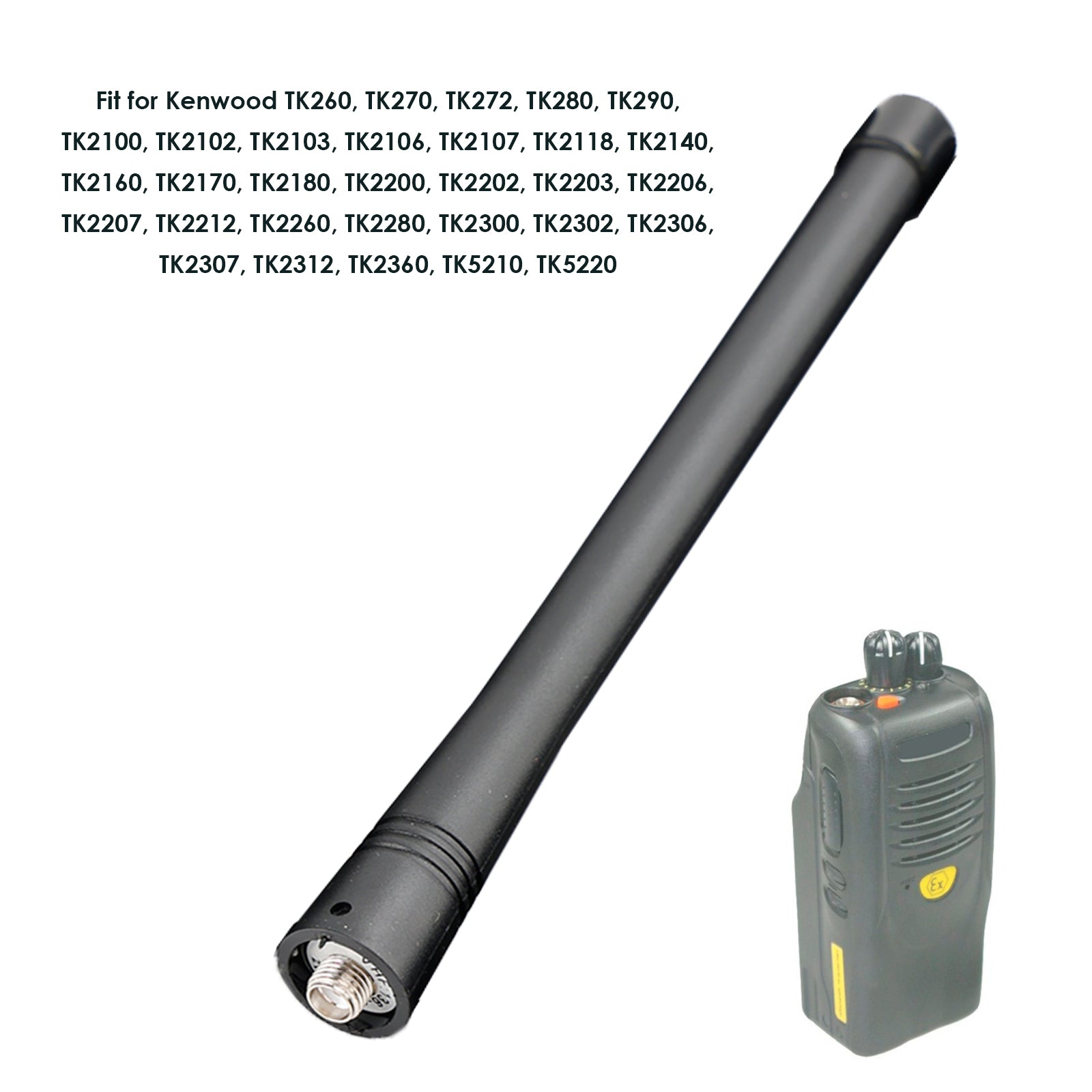 1x 136-174Mhz VHF Car Radio 155mm Antenna for Kenwood TK260 TK270 TK272 TK280