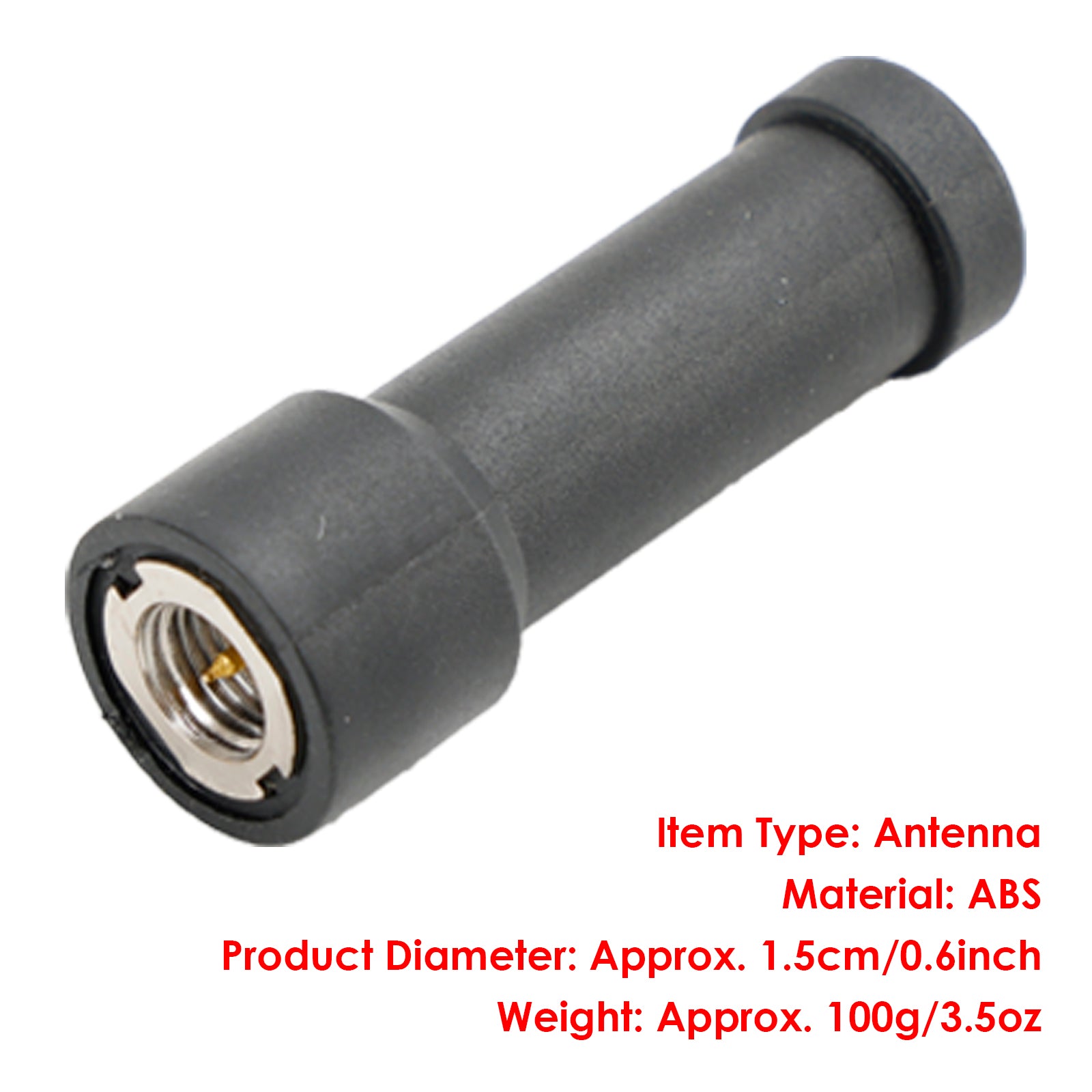 1PCS Short Antenna SMA Male Two Way Radio Stubby Rubber Aerial UHF 400-470MHz