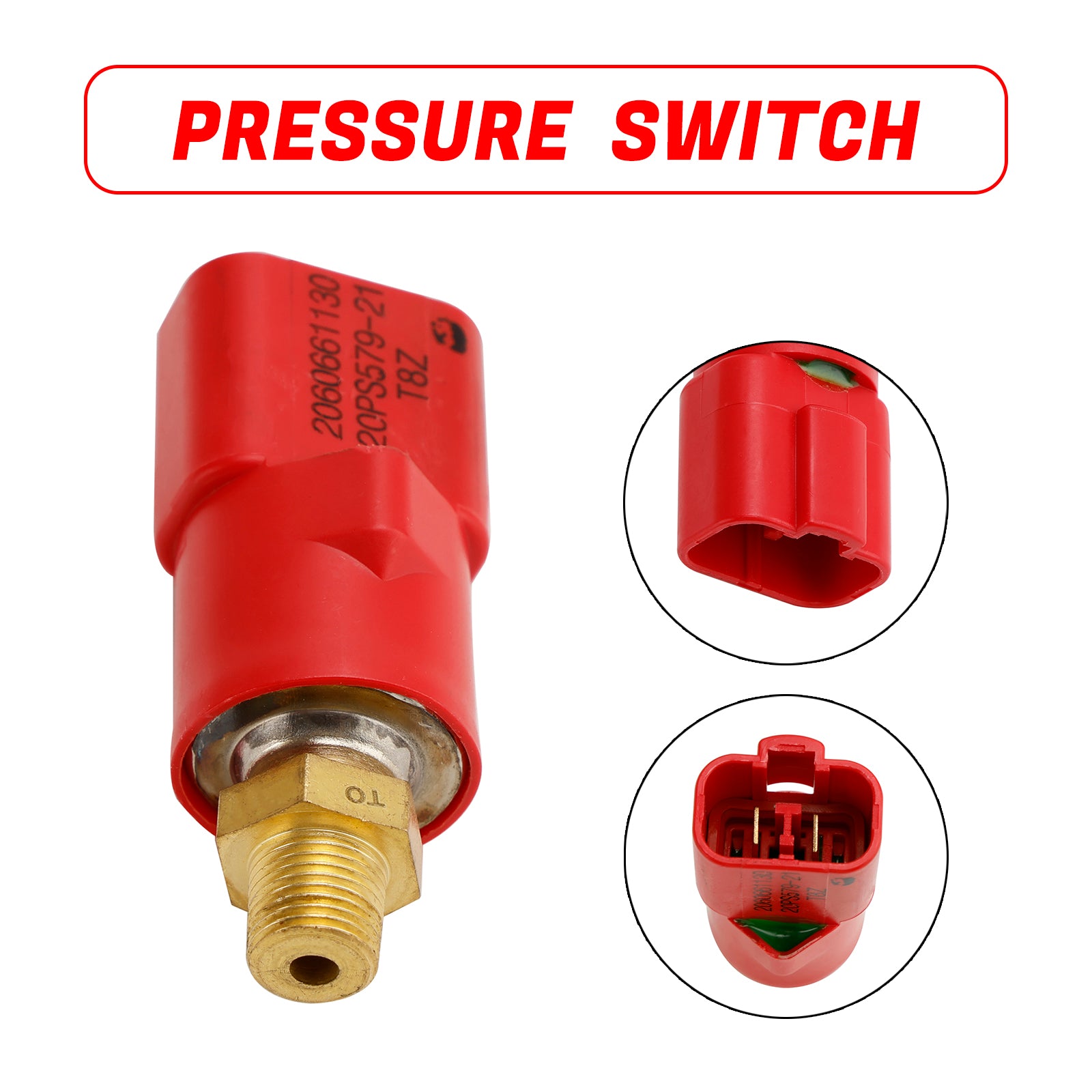 20Y-06-61130 20PS579-21 Pressure Switch For Komatsu PC200-7 PC300-7 PC120-7