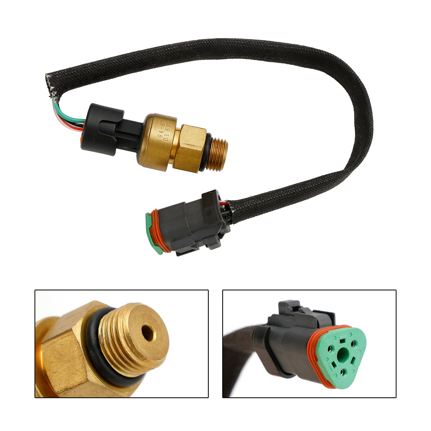 Pressure Sensor 194-6722 Fits For Caterpillar Cat C12 C15 C27 3406E 1946722