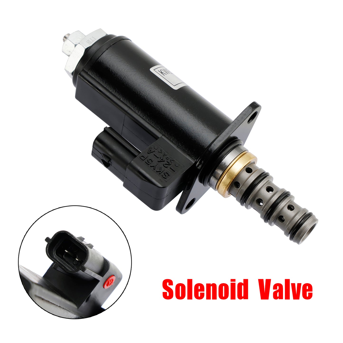 YN35V00050F1 KWE5K-31 G24DB50 Solenoid Valve For Kobelco SK330-8 SK350-8